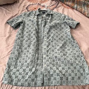 Eyelet dress